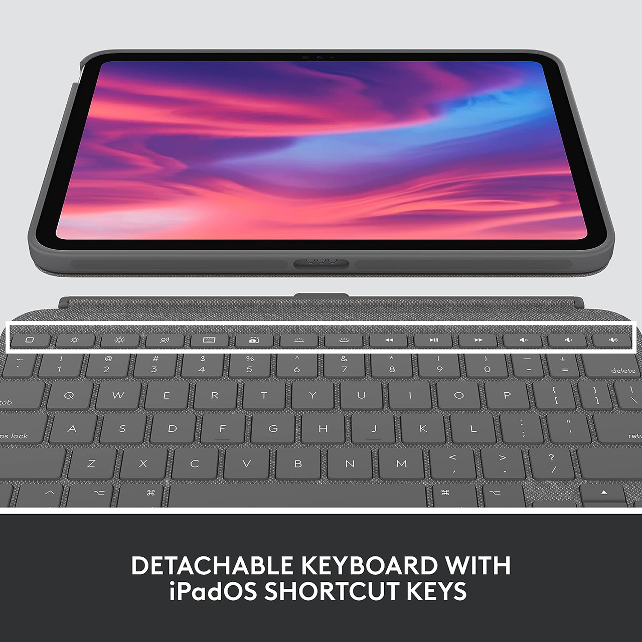 Case Keyboard for iPad 10th Gen 10.9 Logitech Combo Touch Cover Casing