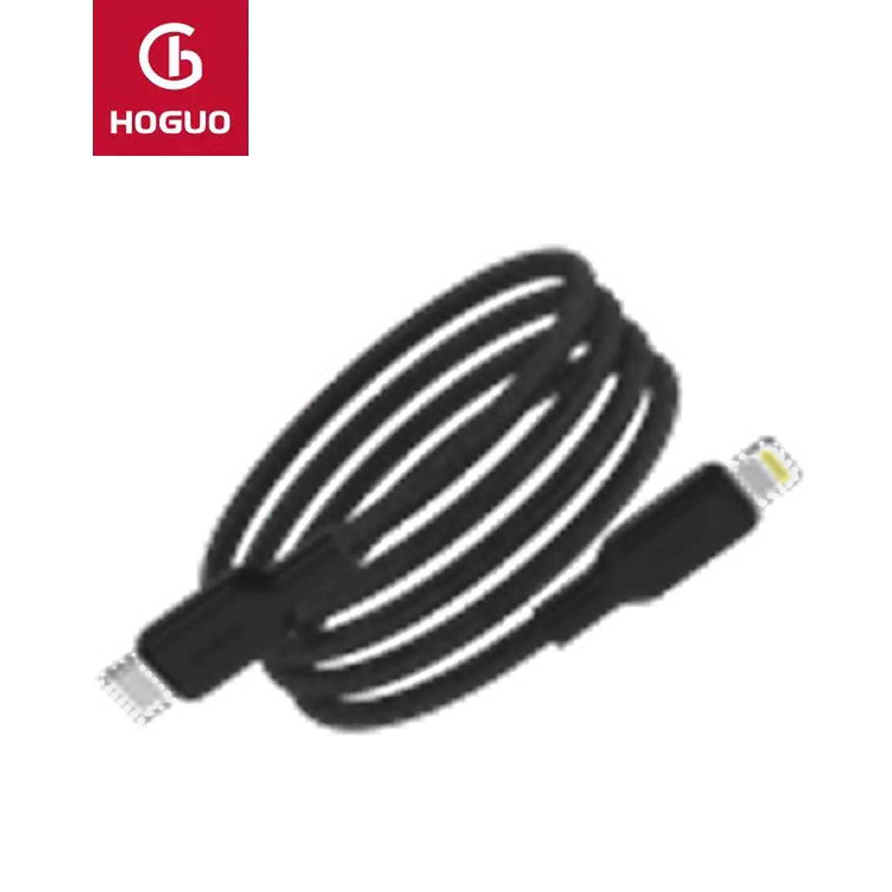 Hoguo VERYSUN Kabel Charger USB C - Lightning 30W PD Braided 1.2m - Black XC005
