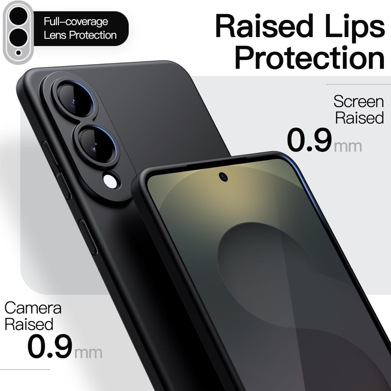 Octagoods Galaxy S25 Edge Case Super Slim - Matte Clear CB36002