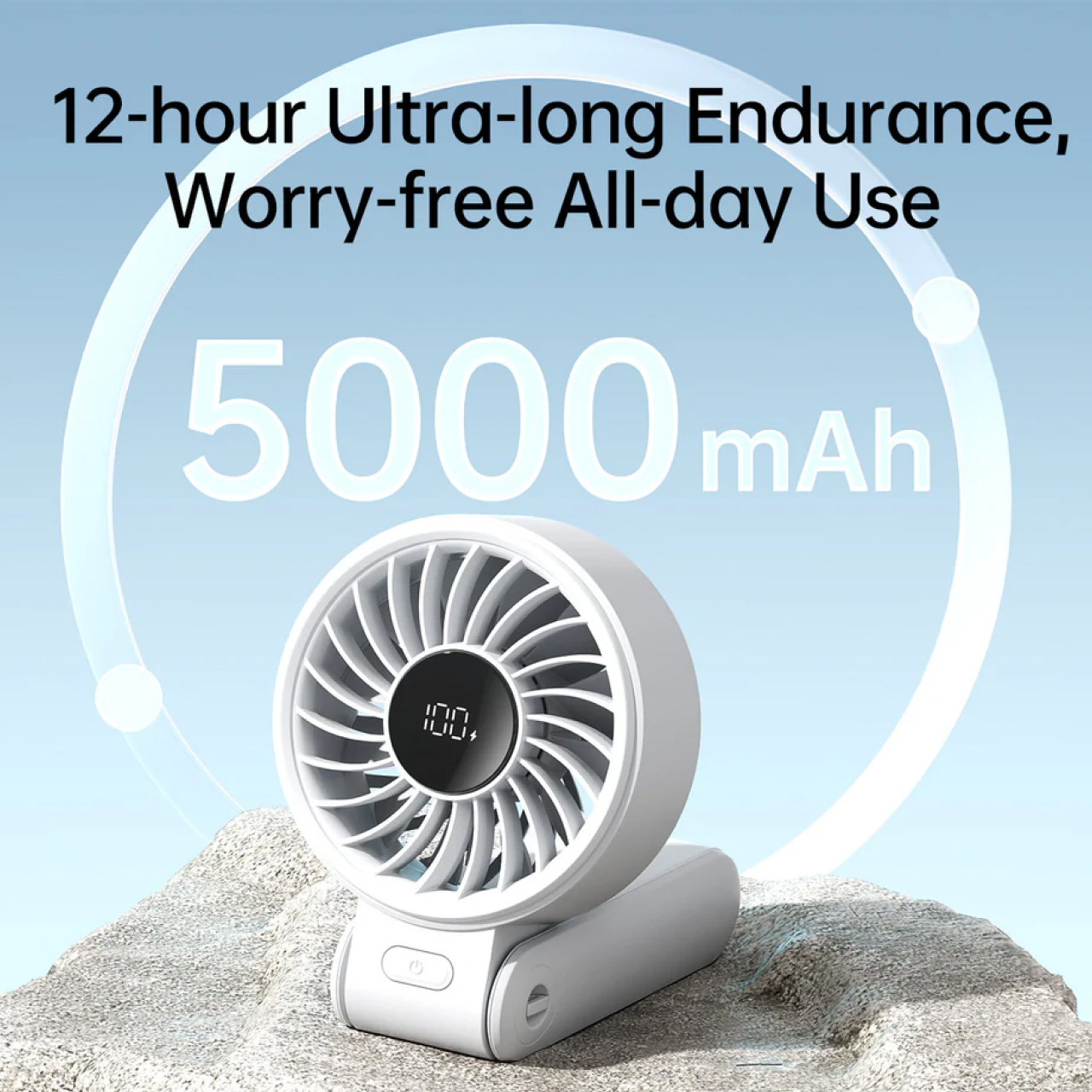 Jisulife Fan Life7 3600mAh - Black JL HF LIFE7 3600 BK