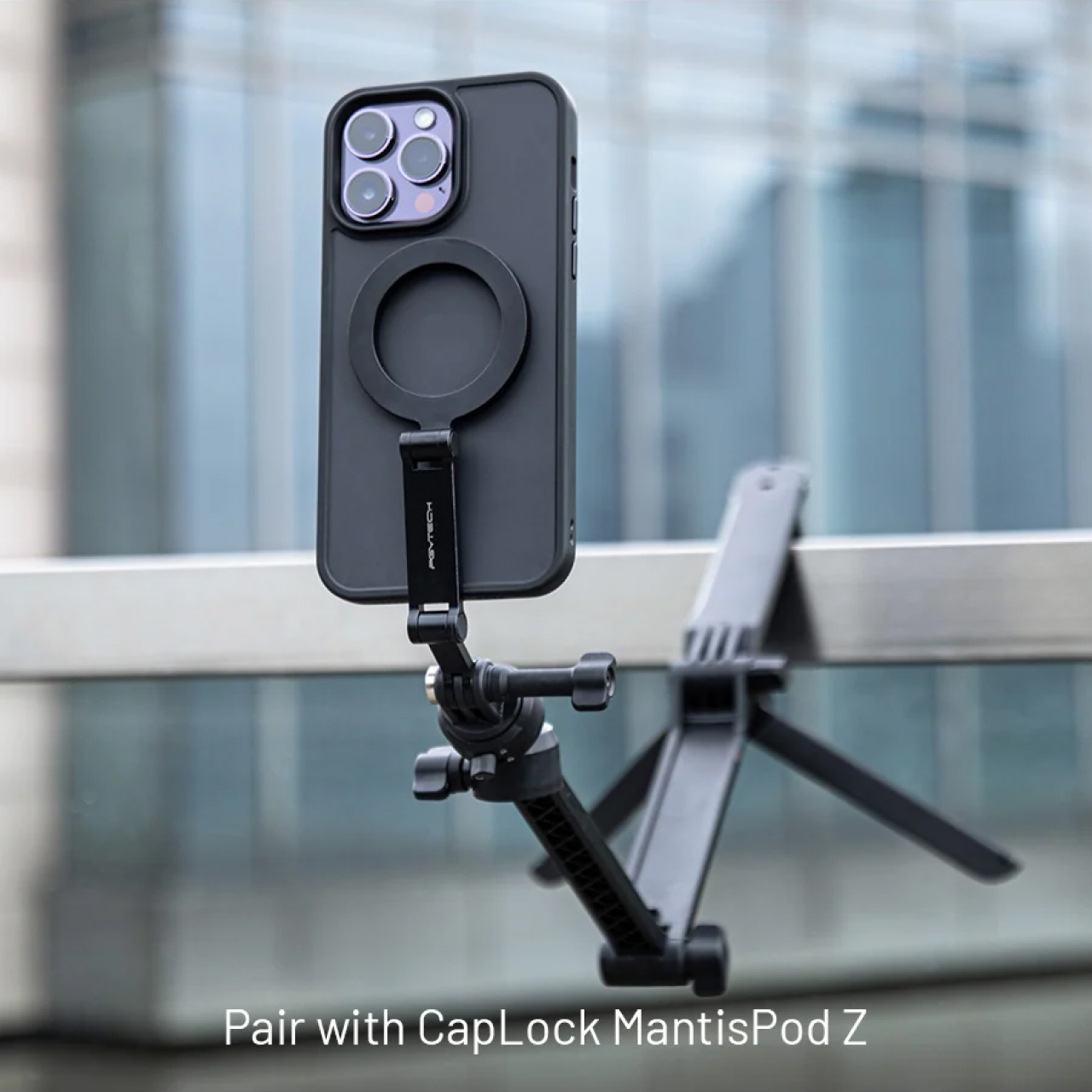 PGYTECH Neck Holder Magsafe CapLock Neck Mount - Black P-GM-238