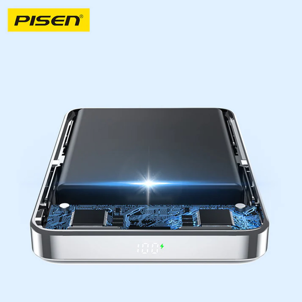 Pisen Powerbank Magsafe Stand 10000mAh 1C 30W - Black TP-D080