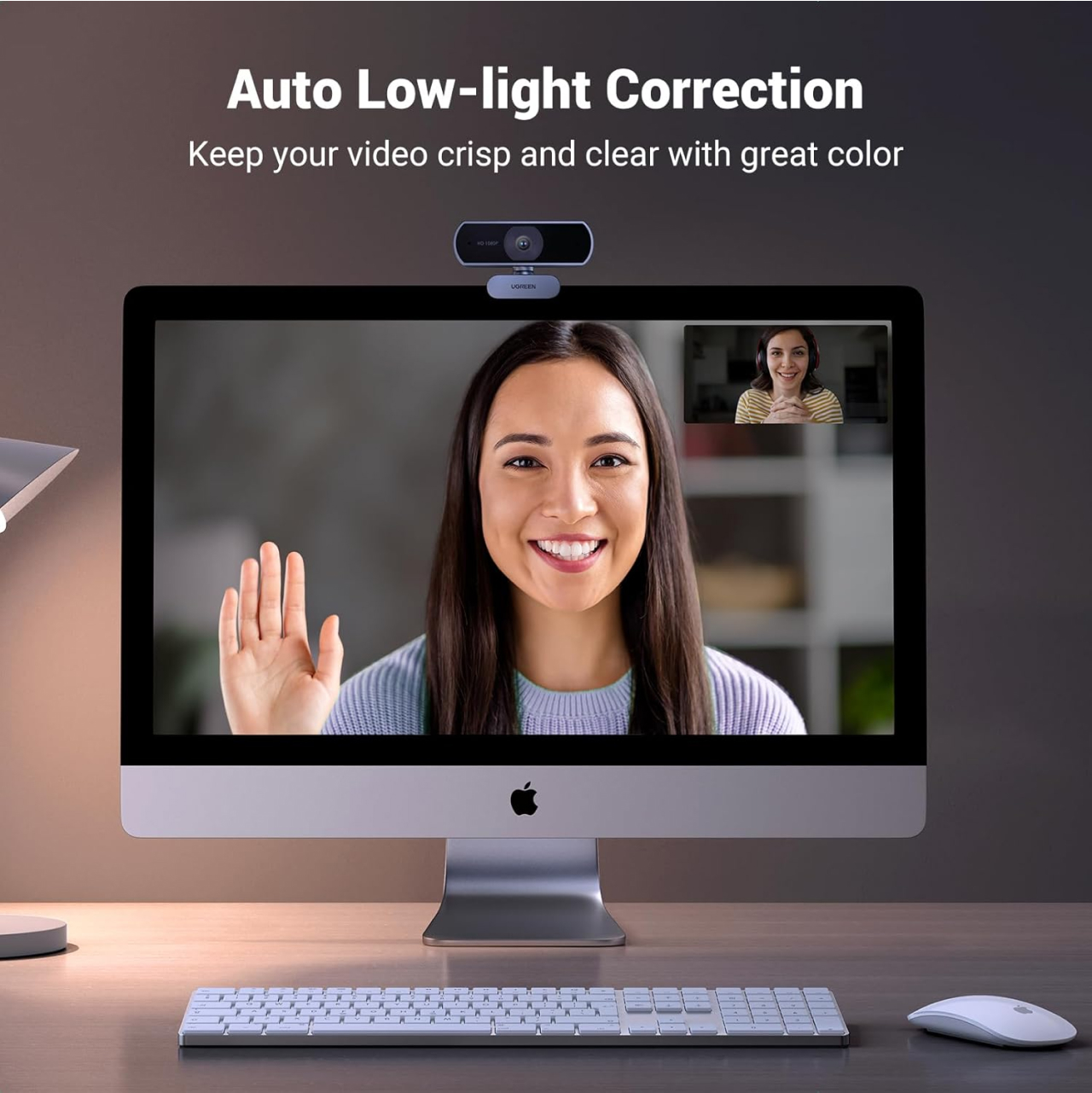 UGREEN Webcam Full HD 1080p with Microphone - Black CM678 15728