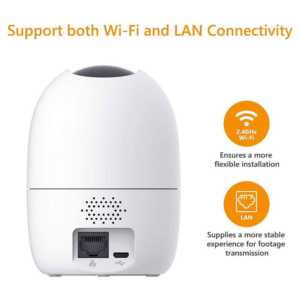 CCTV Indoor Imou Ranger 2 Security Camera 360 1080p 1440p Night Vision