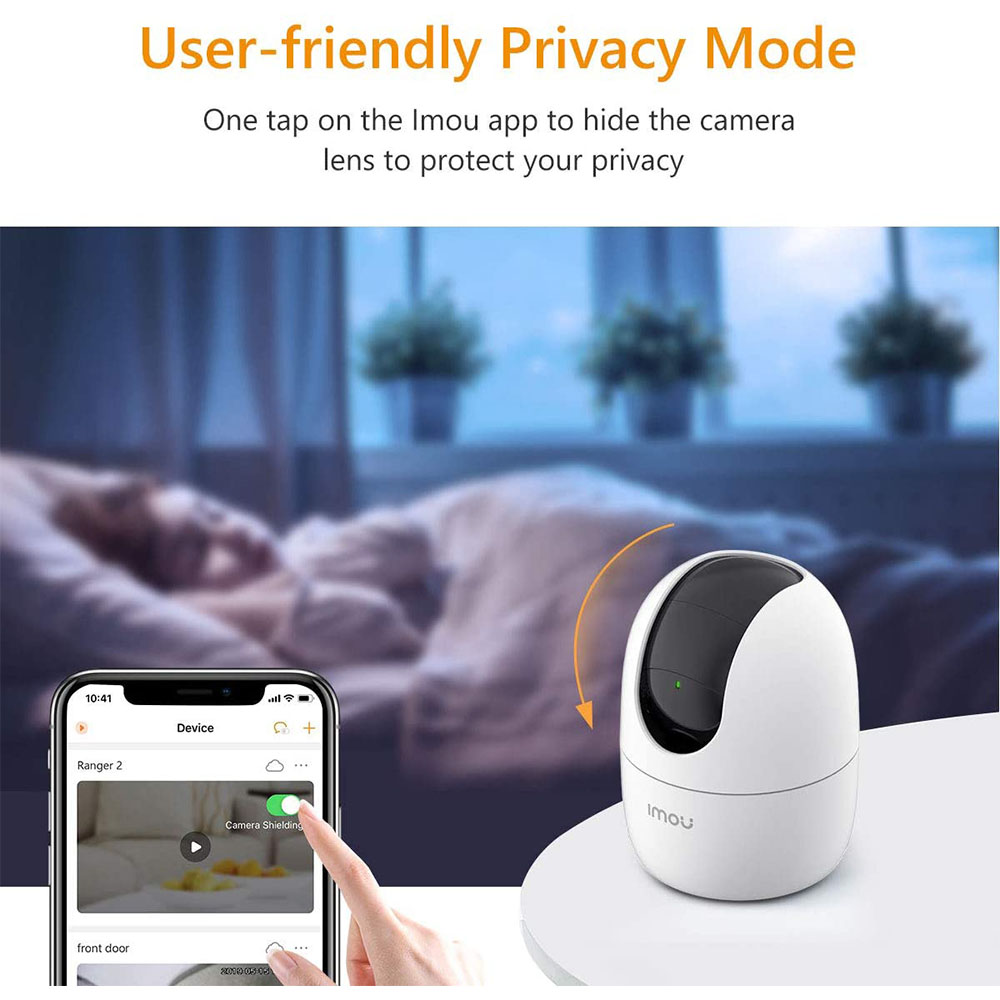 CCTV Indoor Imou Ranger 2 Security Camera 360 1080p 1440p Night Vision