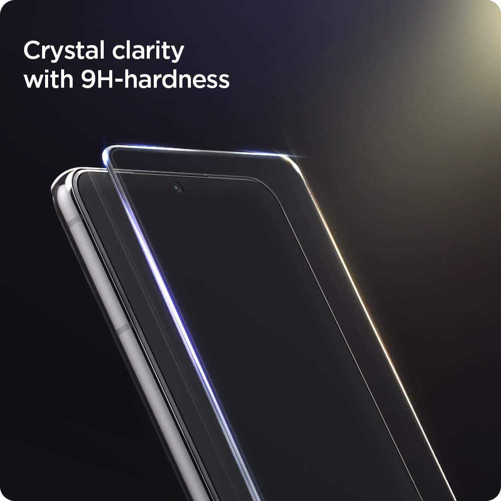 Tempered Glass Samsung Galaxy S21 Ultra S21 Plus Spigen Glas tR EZ Fit