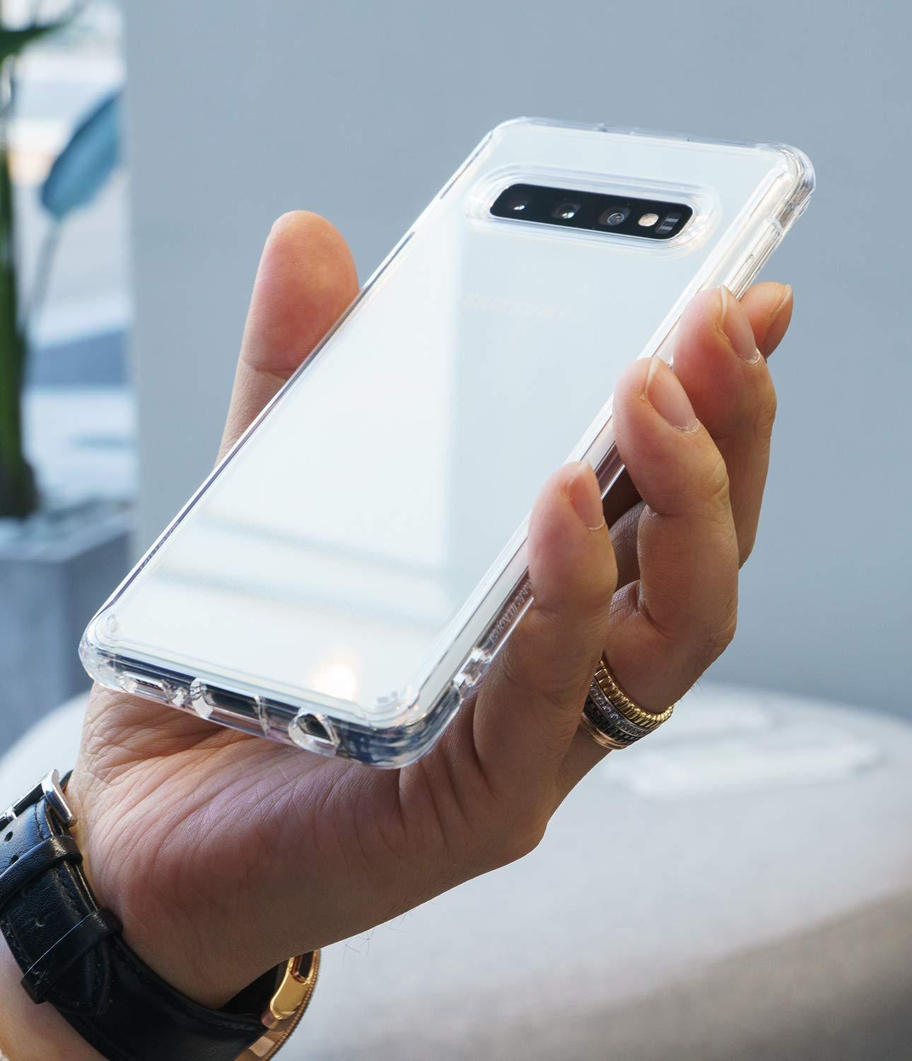 Case Galaxy S10 Plus / S10 / S10E Ringke FUSION Anti Crack Clear Case