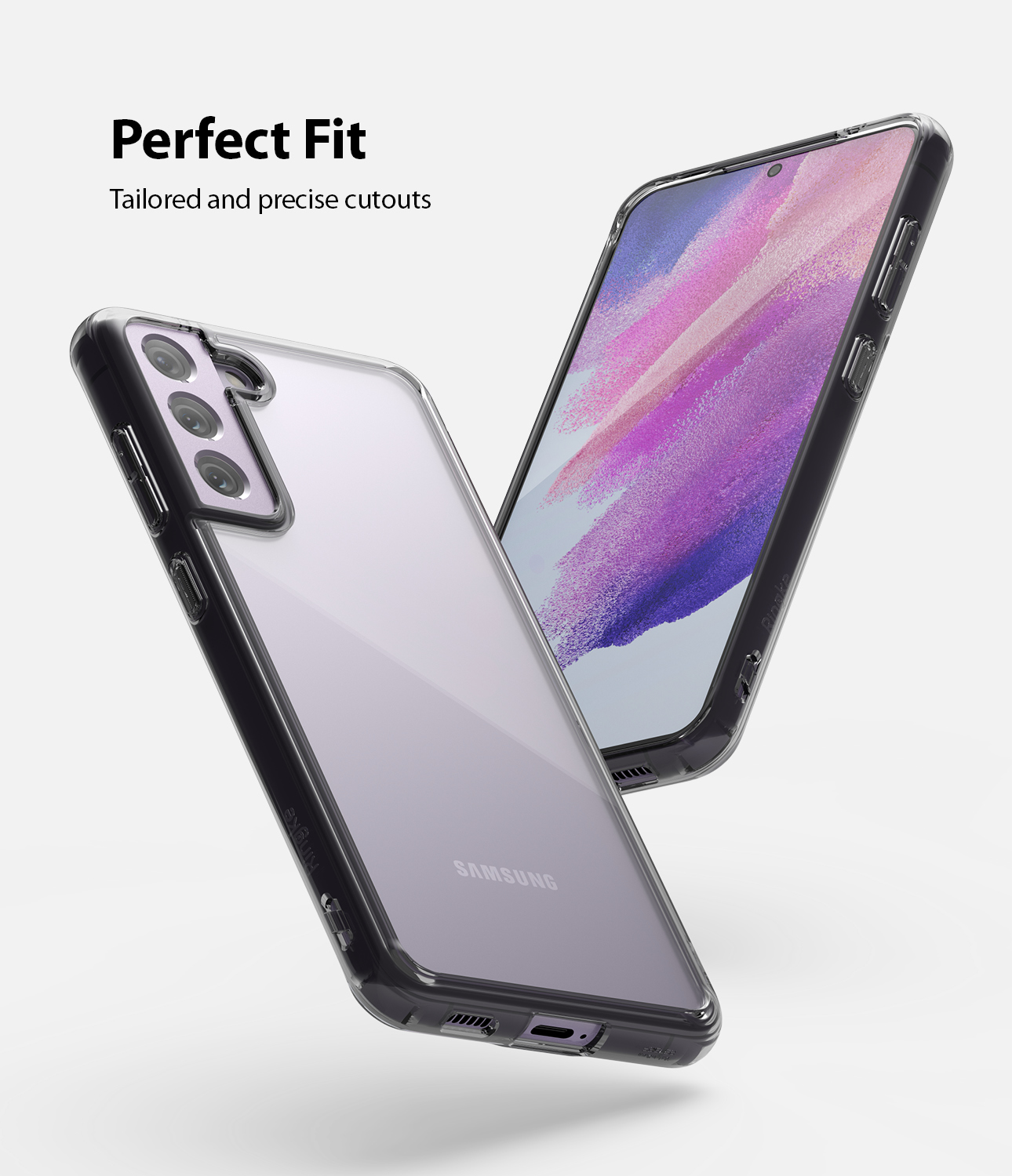 Case Samsung Galaxy S21 FE 5G Ringke FUSION Anti Crack Slim Casing