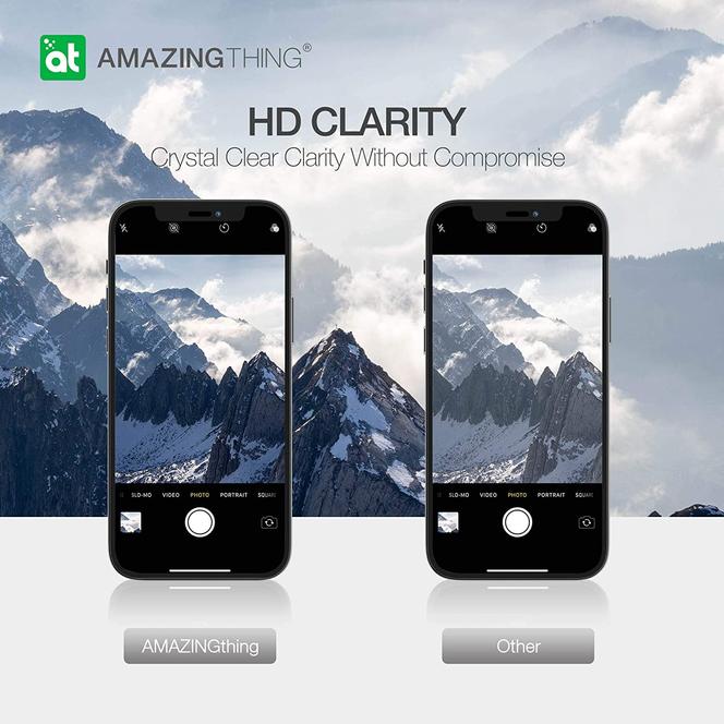 Camera Lens Protector iPhone 13 Pro Max Mini Amazingthing 3D 9H Glass