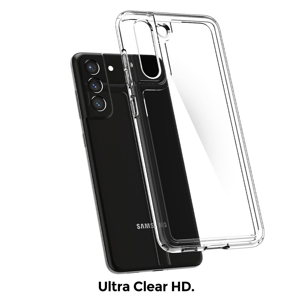 Case Samsung Galaxy S21 FE Spigen Crystal Hybrid Slim Clear Casing
