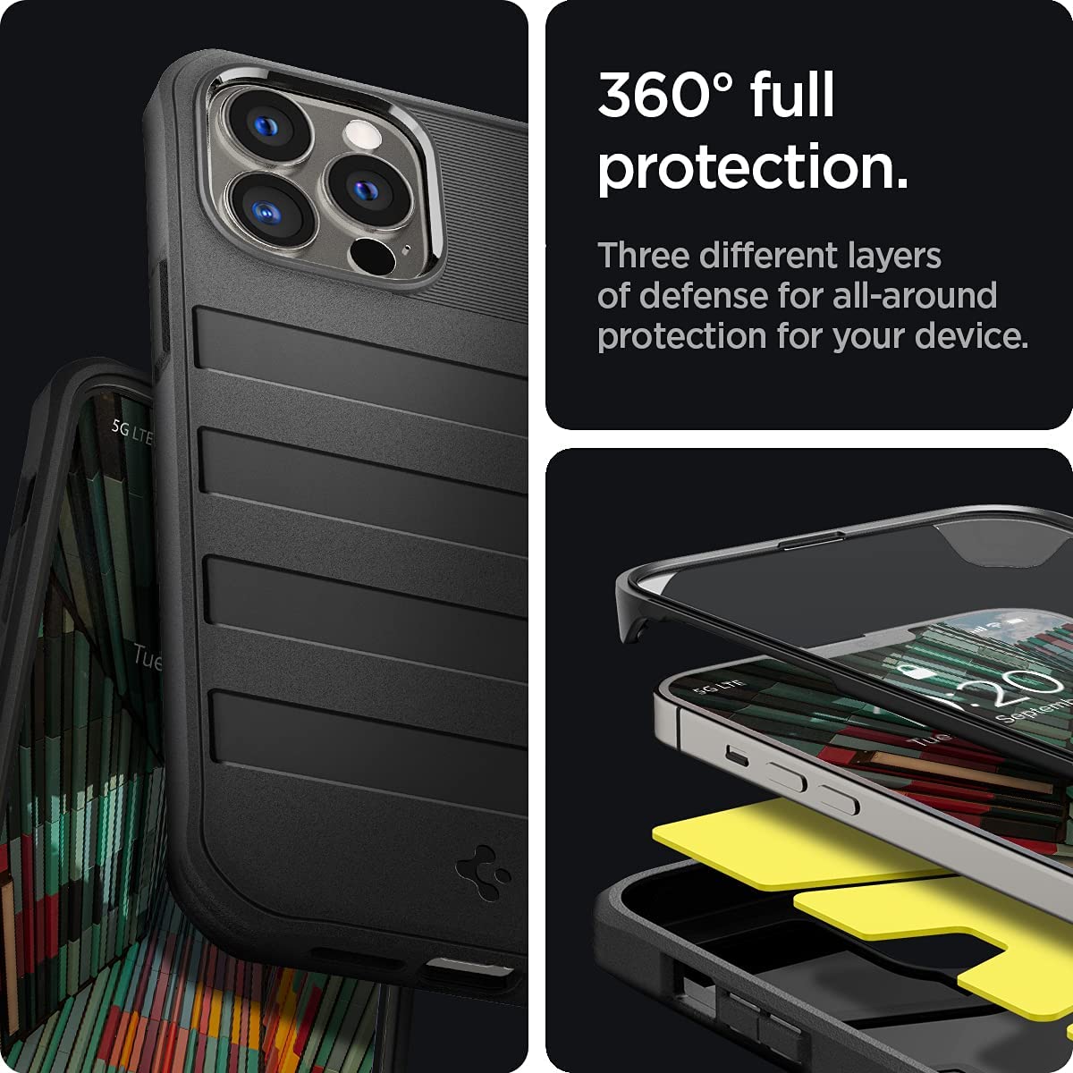 Case 360 iPhone 13 Pro Max Mini Spigen Geo Armor Full Protection Cover