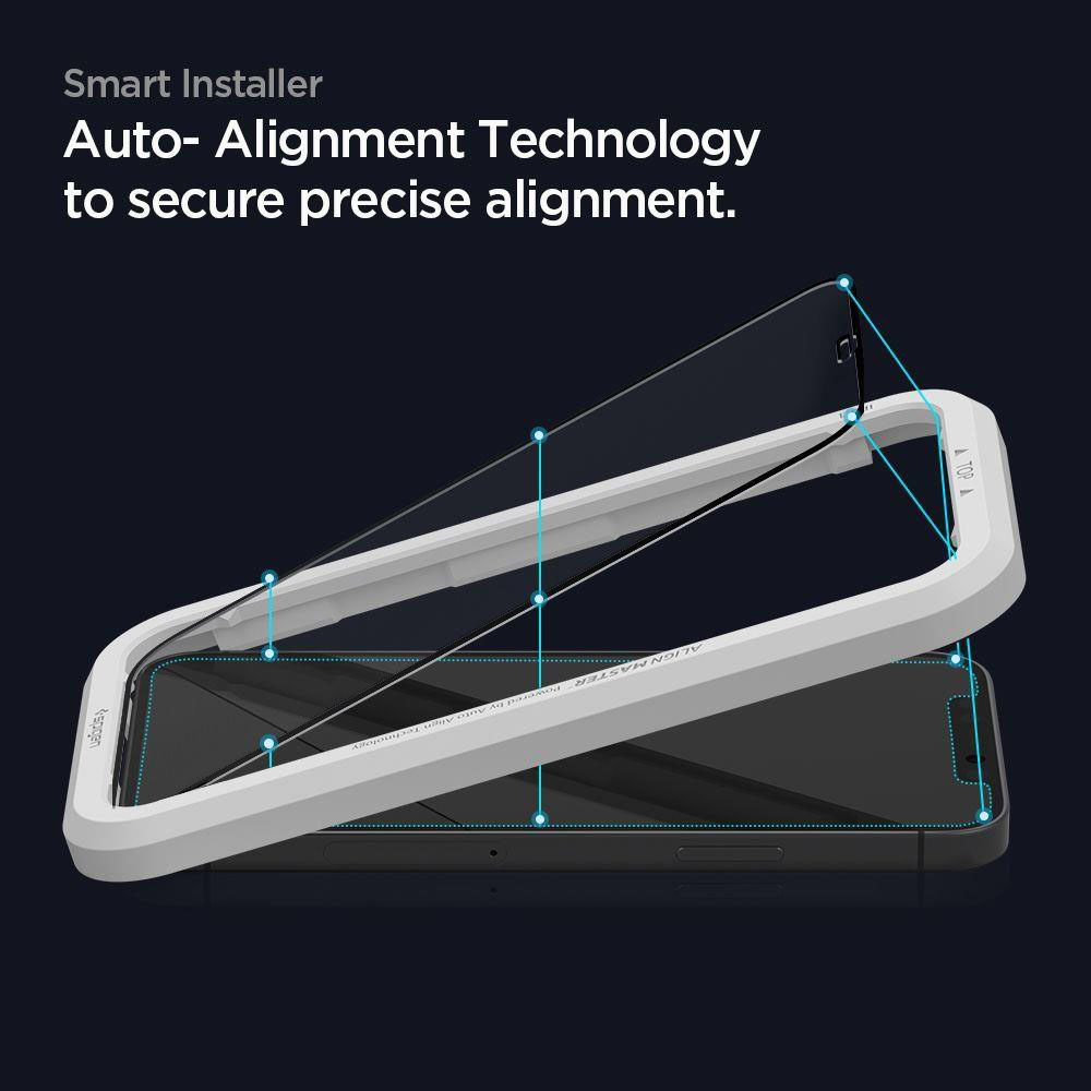 Tempered Glass Samsung Galaxy A32 4G Spigen AlignMaster Full Cover