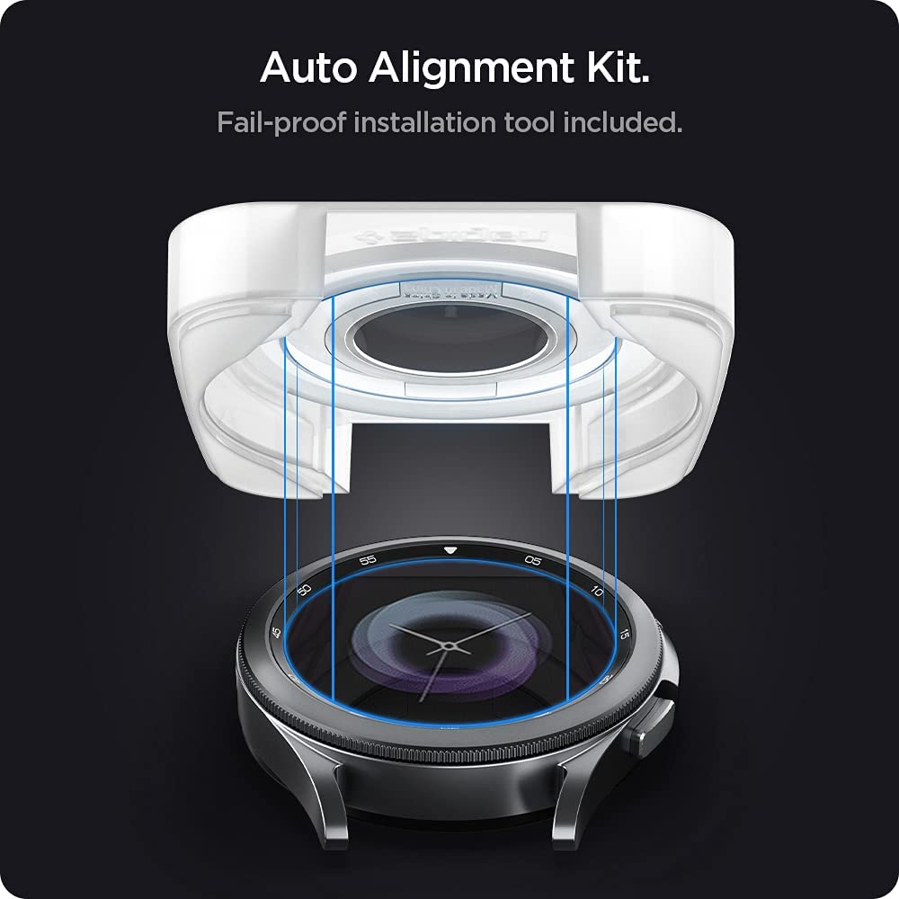 Tempered Glass Galaxy Watch 4 Classic 46mm / 42mm Spigen EZ Fit Glass