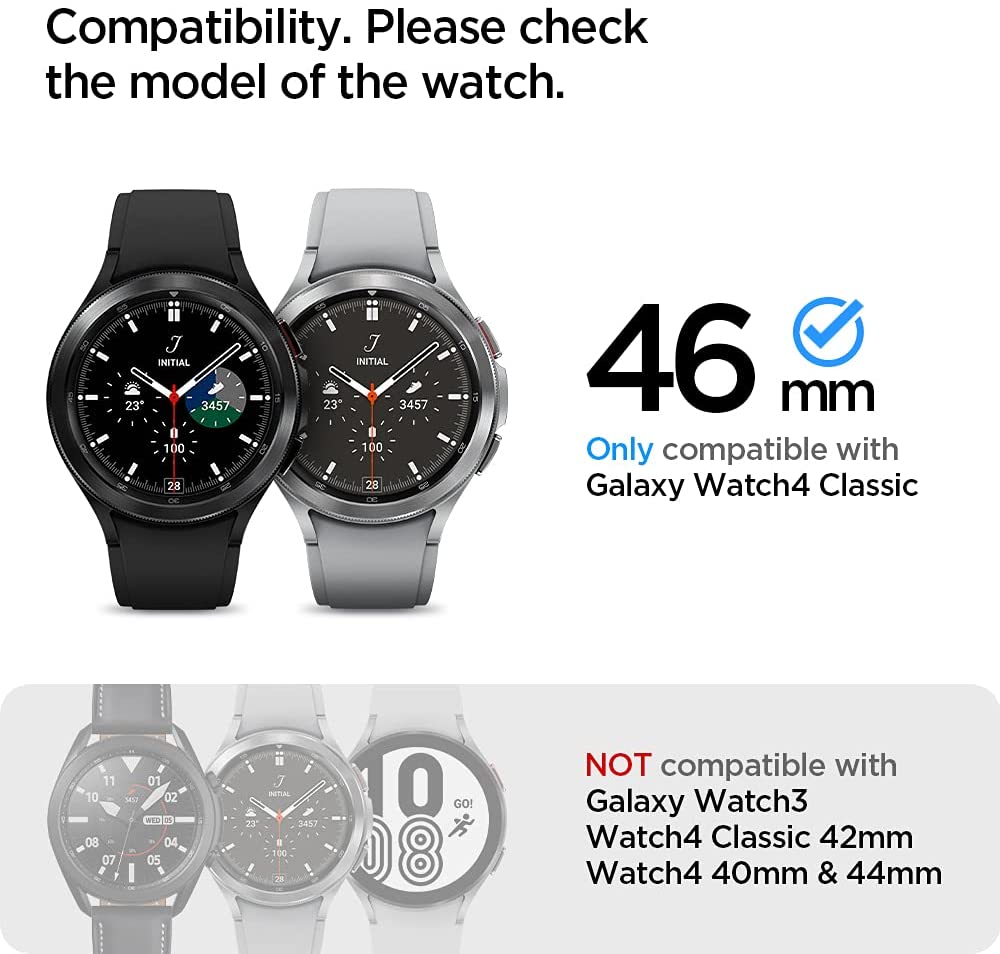 Tempered Glass Galaxy Watch 4 Classic 46mm / 42mm Spigen EZ Fit Glass