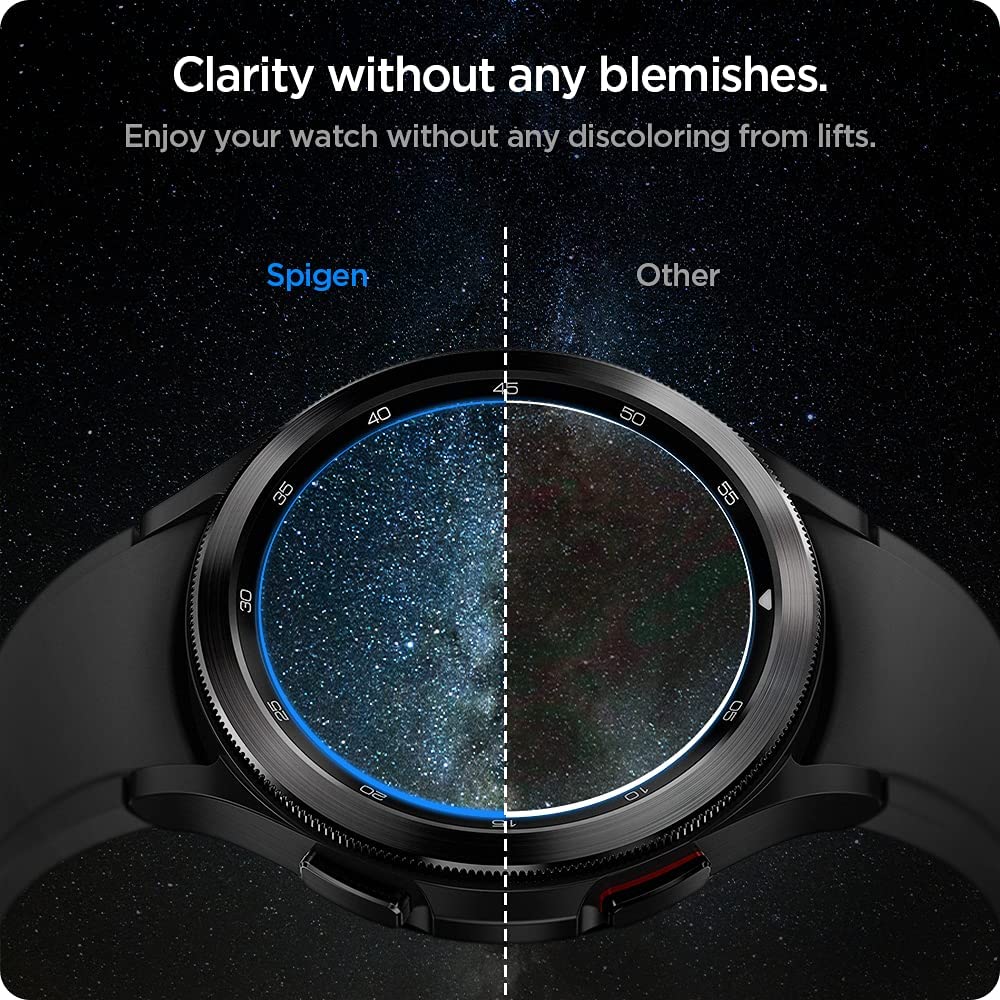 Tempered Glass Galaxy Watch 4 Classic 46mm / 42mm Spigen EZ Fit Glass