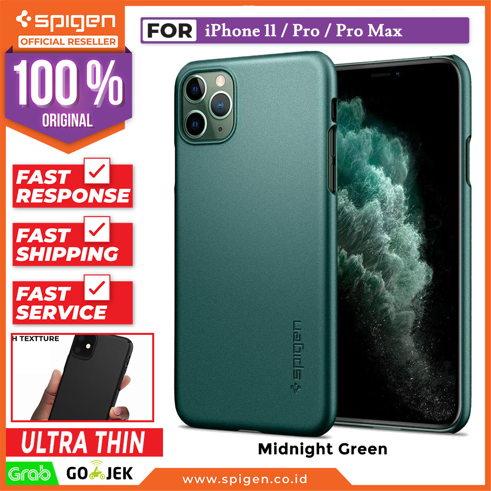 Case iPhone 11 Pro Max / 11 Pro / 11 Spigen Hardcase Thin Fit Casing