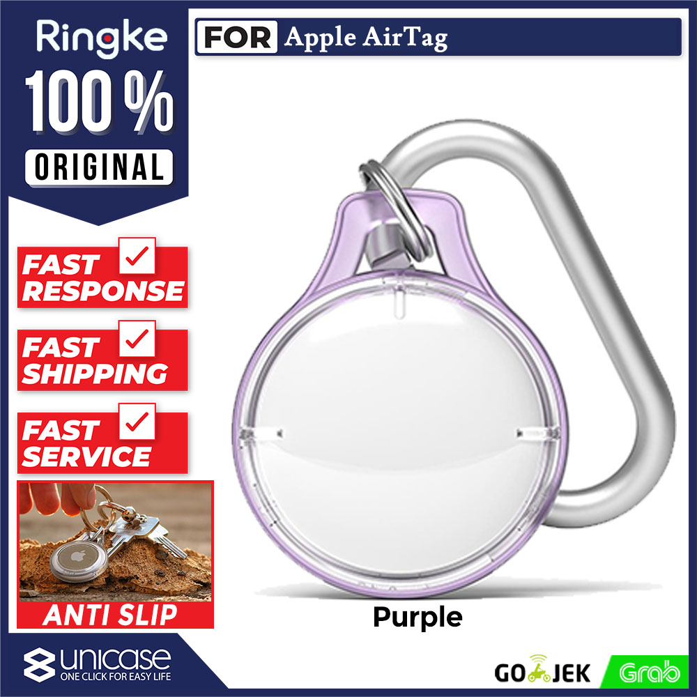 Case AirTag Ringke Slim Gantungan Kunci Hardcase Casing