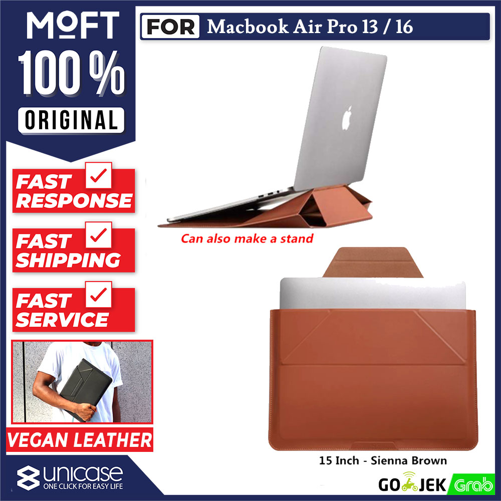 Case Macbook Air Pro 13 / 16 MOFT 2 in 1 Sleeve Stand Laptop / Macbook