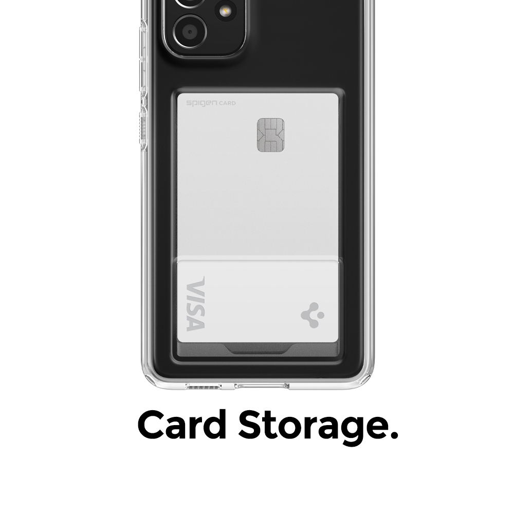 Case Samsung Galaxy A53 / A73 Spigen Crystal Slot Card Wallet Casing