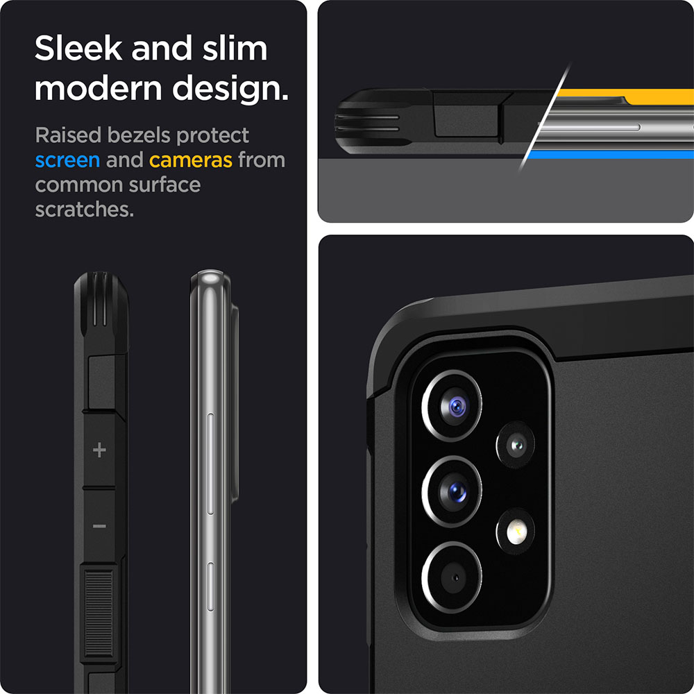 Case Samsung Galaxy A33 Spigen Tough Armor Anti Crack Stand Casing