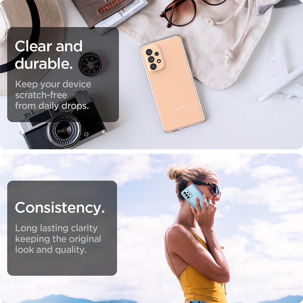Case Samsung Galaxy A53 / A73 Spigen Liquid Crystal Clear TPU Casing