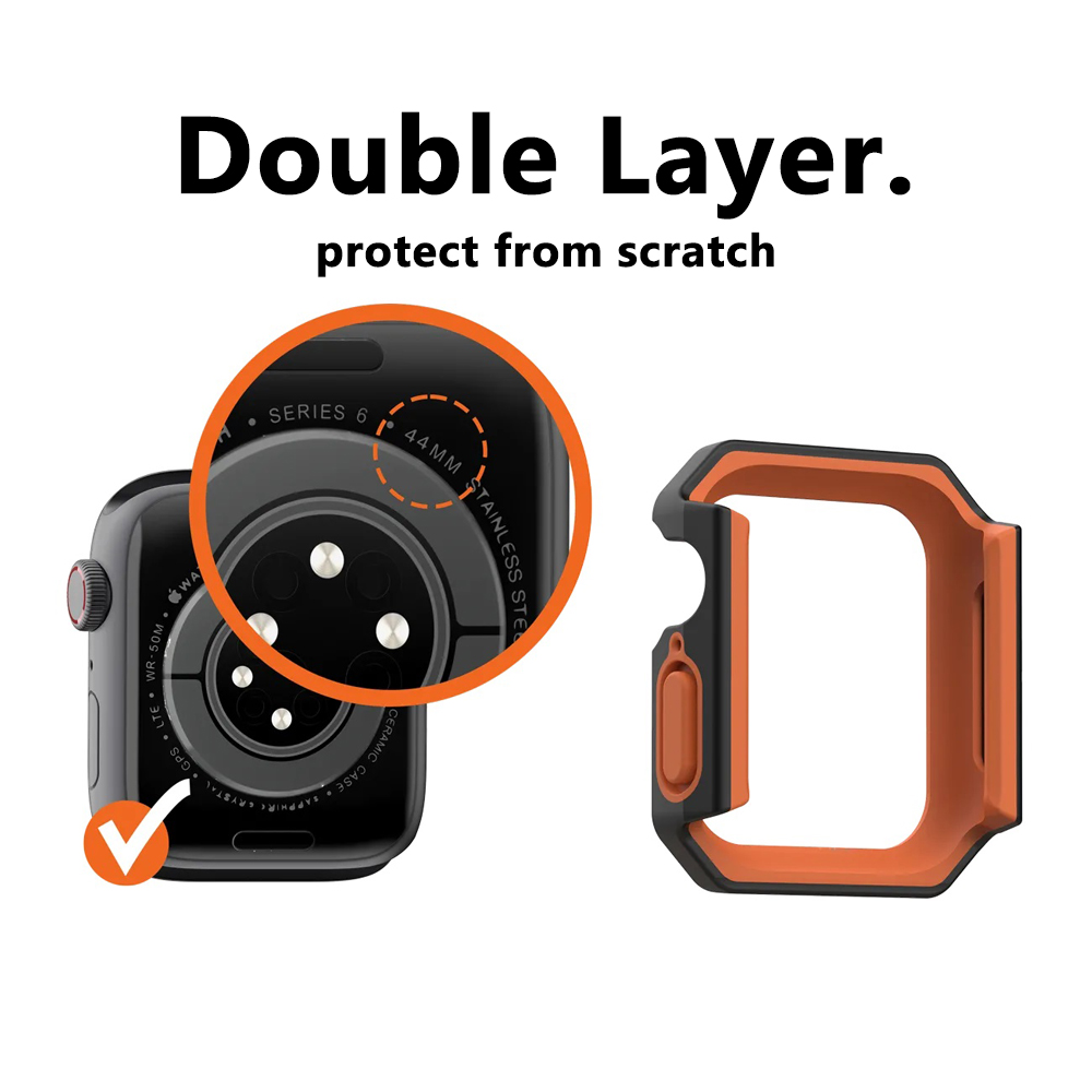 Case Apple Watch SE/6/5/4 44mm/40mm UAG Hybrid Anti Crack Armor Casing