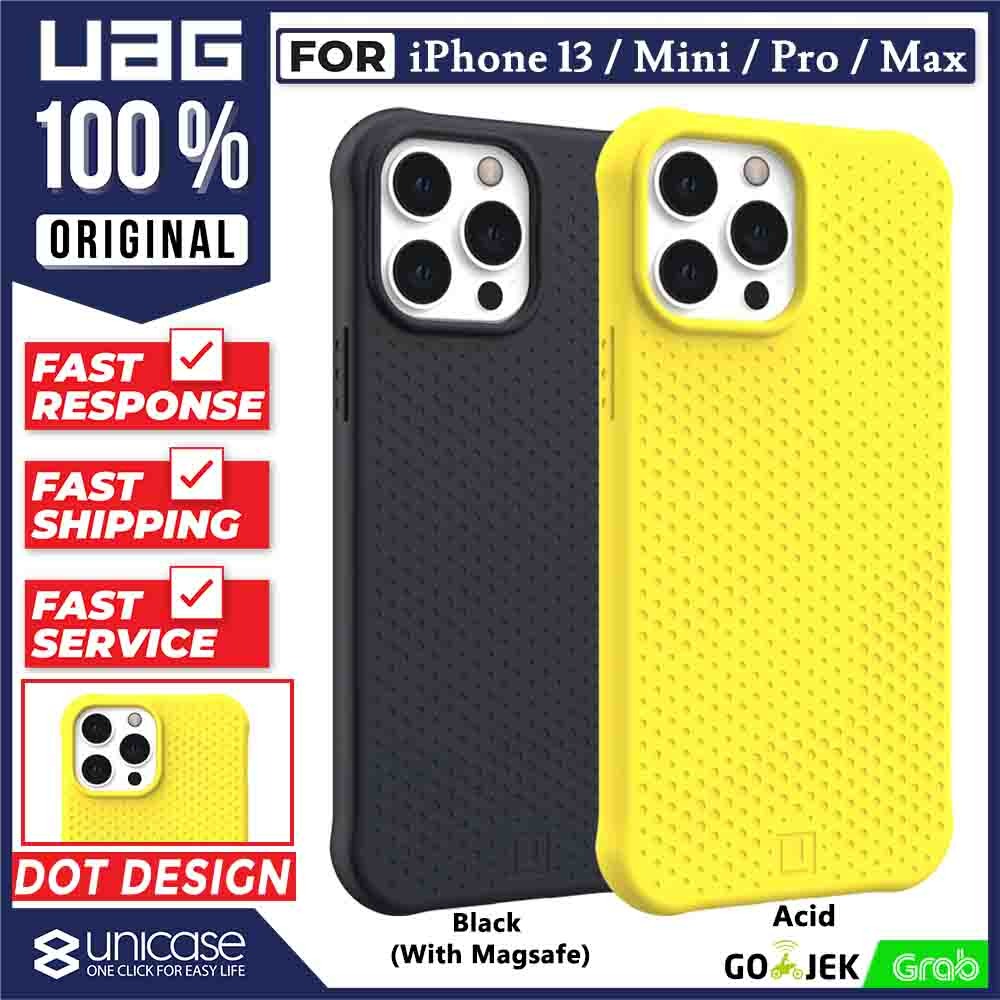 Case iPhone 13 Pro Max Mini UAG U Dot Magsafe Silicone Softcase Casing