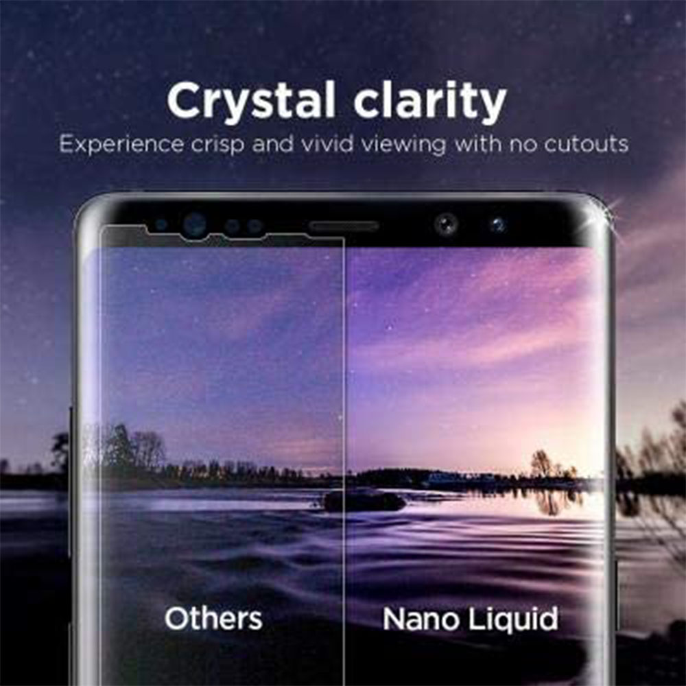 Nano Liquid Screen Protector Spigen iPhone Galaxy Note Xiaomi Huawei