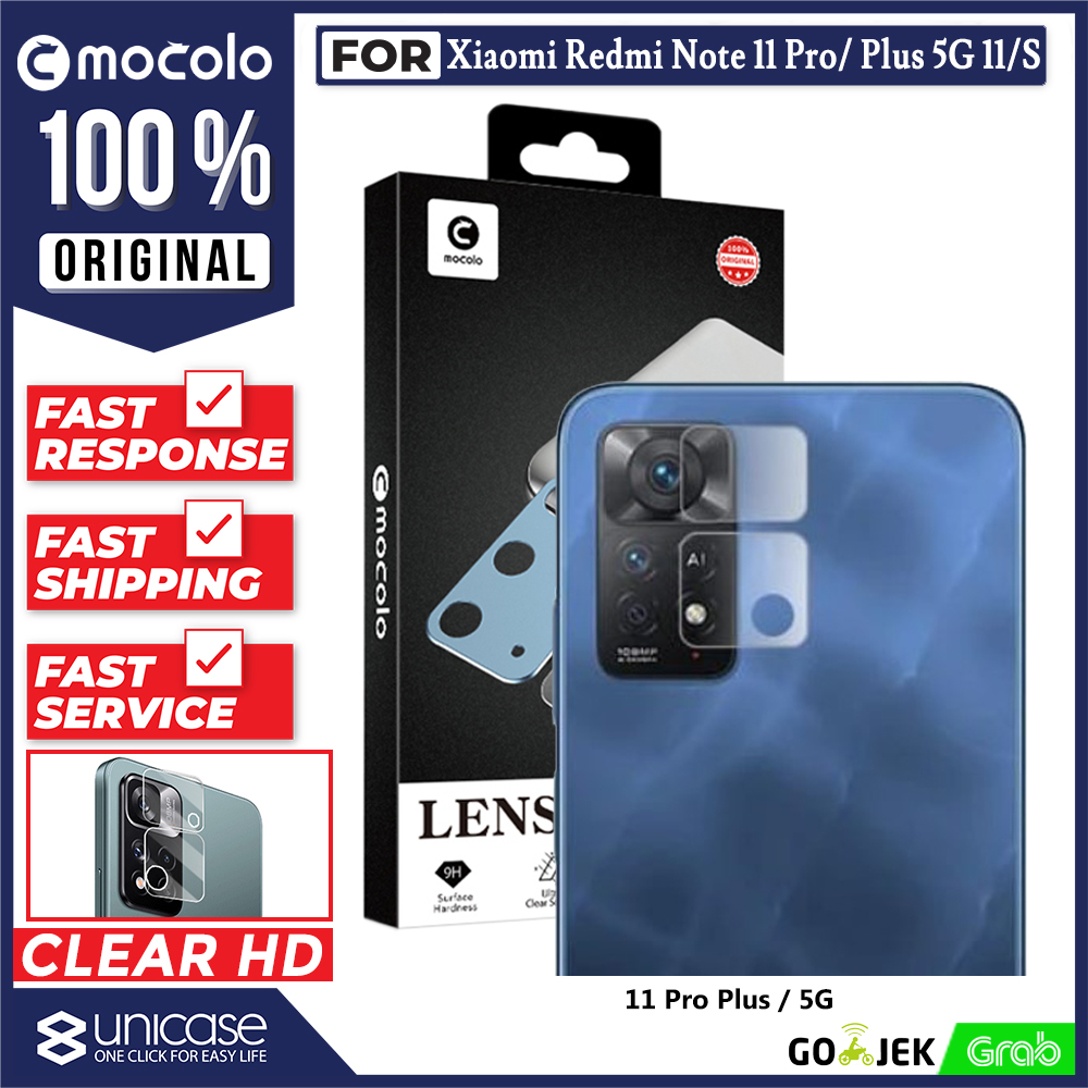 Tempered Glass Camera Xiaomi Redmi Note 11 Pro/ Plus 5G 11/S Mocolo FC