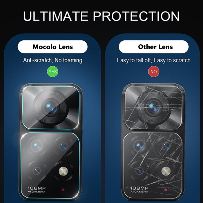 Tempered Glass Camera Xiaomi Redmi Note 11 Pro/ Plus 5G 11/S Mocolo FC