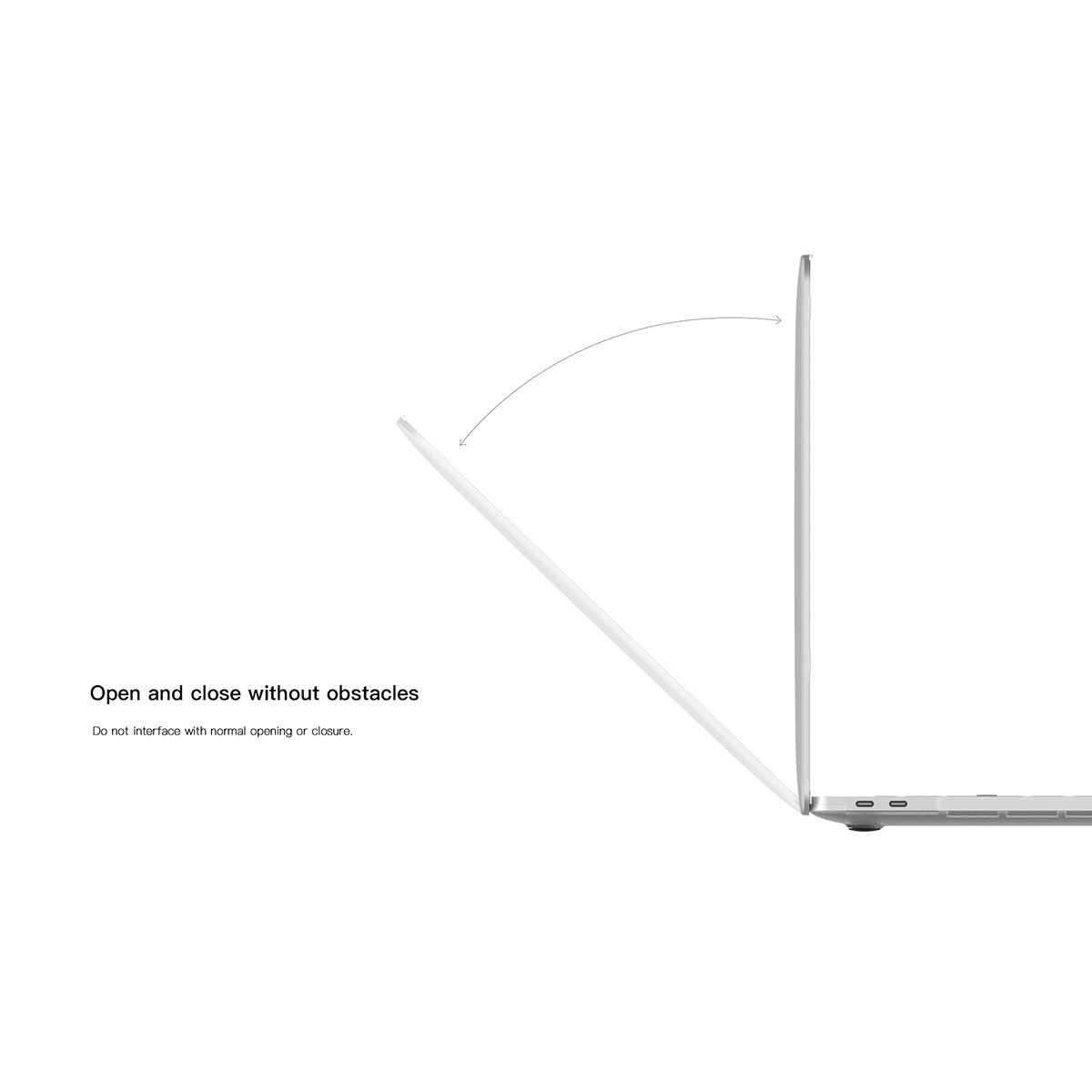 Case Macbook Pro 13 2016 2020 SwitchEasy Nude Hardcase Matte Clear