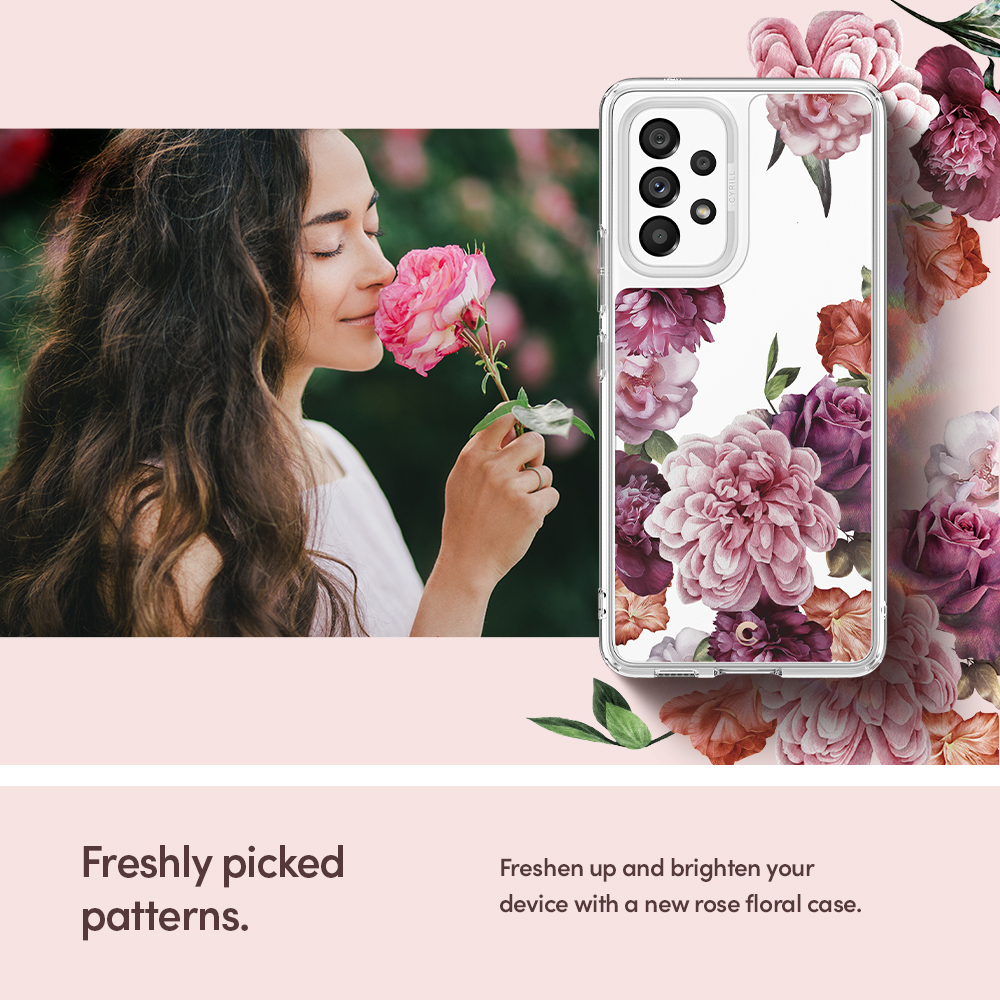 Case Samsung Galaxy A53 / A73 5G Cyrill Cecil Hybrid Slim Motif Casing