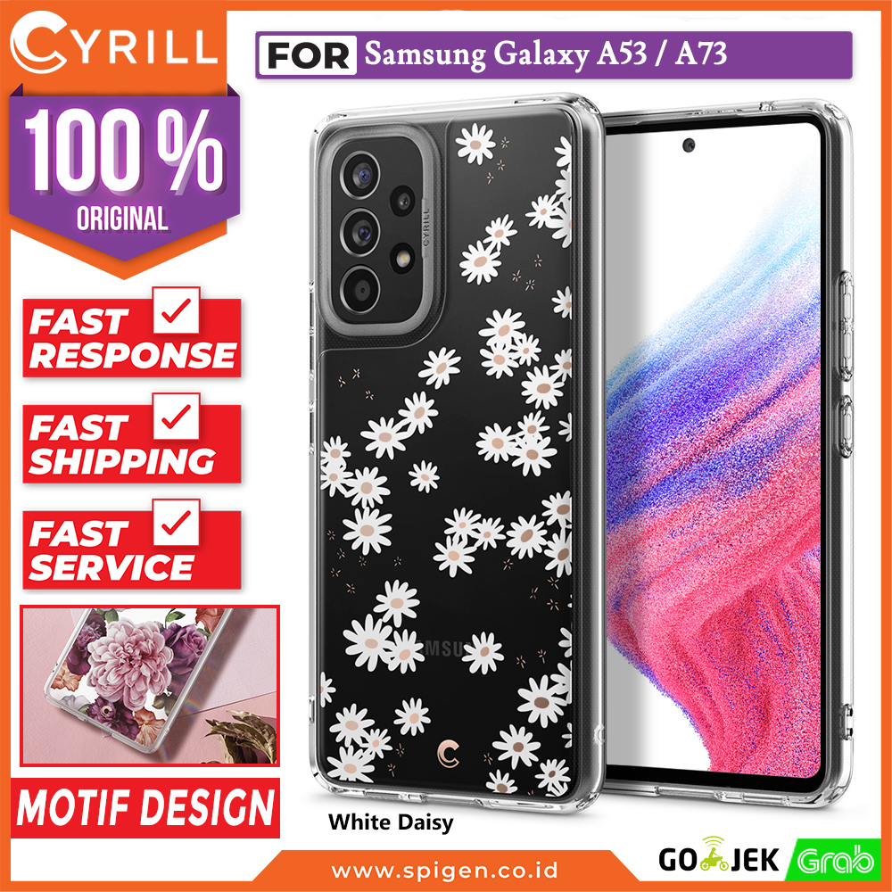 Case Samsung Galaxy A53 / A73 5G Cyrill Cecil Hybrid Slim Motif Casing