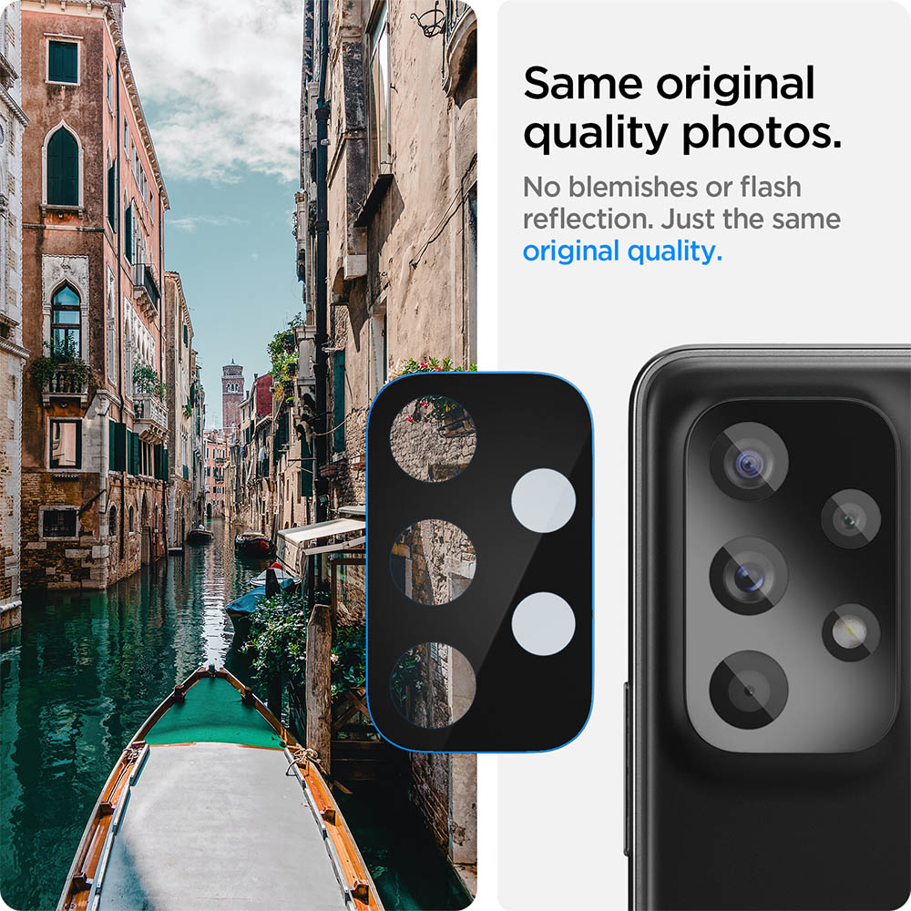 Camera Lens Protector Samsung Galaxy A73/A53/A33 Spigen Glas tR Optik