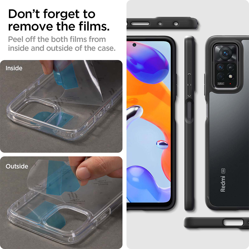 Case Xiaomi Redmi Note 11/11S/Pro Plus 5G Spigen Ultra Hybrid Casing