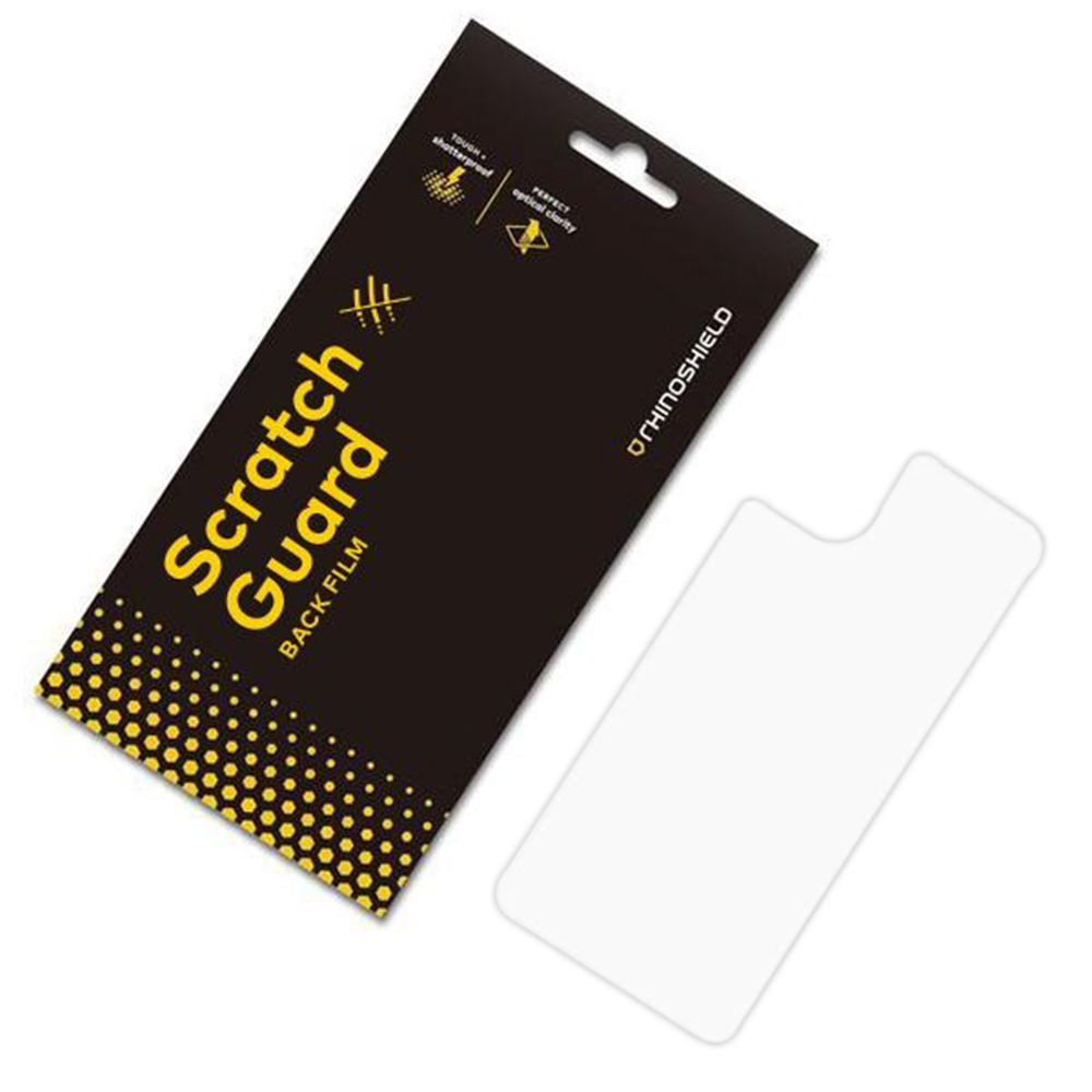 Skin Belakang iPhone 11 / Pro / Pro Max RhinoShield Back Garskin Clear