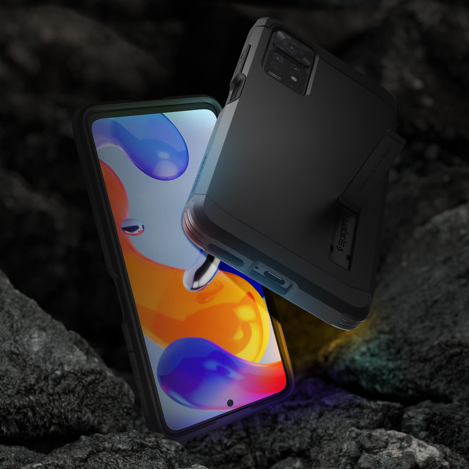 Case Xiaomi Redmi Note 11/11S/Pro Plus 5G Spigen Tough Armor Hybrid