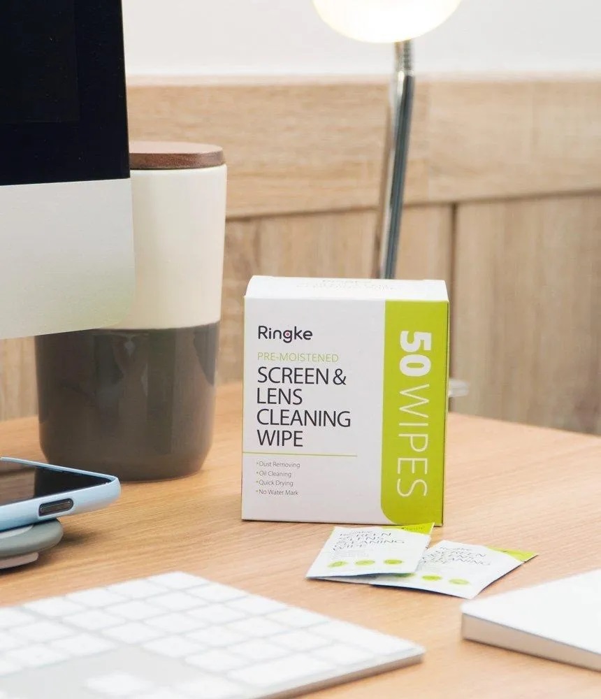 Ringke Screen & Lens Cleaner Wipe Pembersih Layar HP 50P (1 Box)