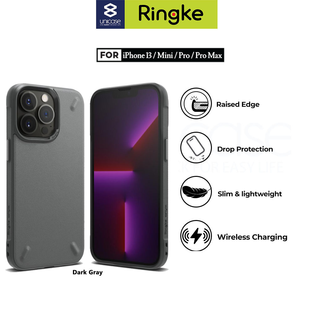Case iPhone 13 Pro Max 13 Mini Ringke Onyx Softcase TPU Casing
