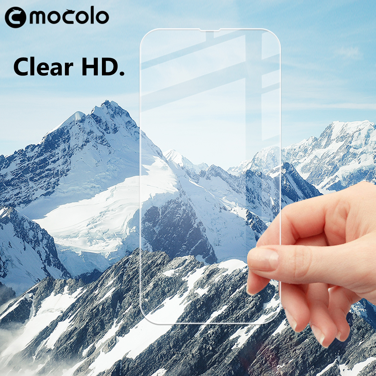 Tempered Glass iPhone 14/13 Pro Max Plus Mocolo 2.5D Clear Anti Gores