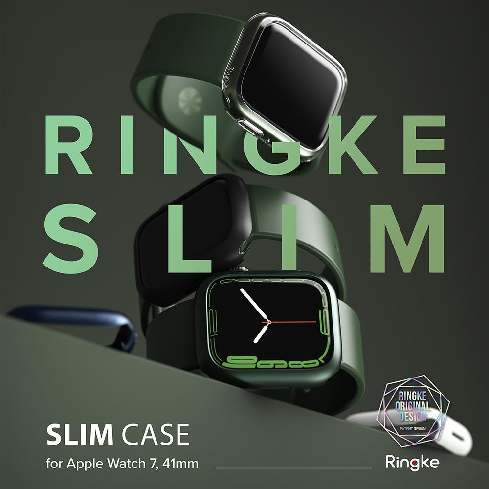 Case Apple Watch 9/8/7 45/41mm Ringke Slim Thin Hardcase Cover Casing