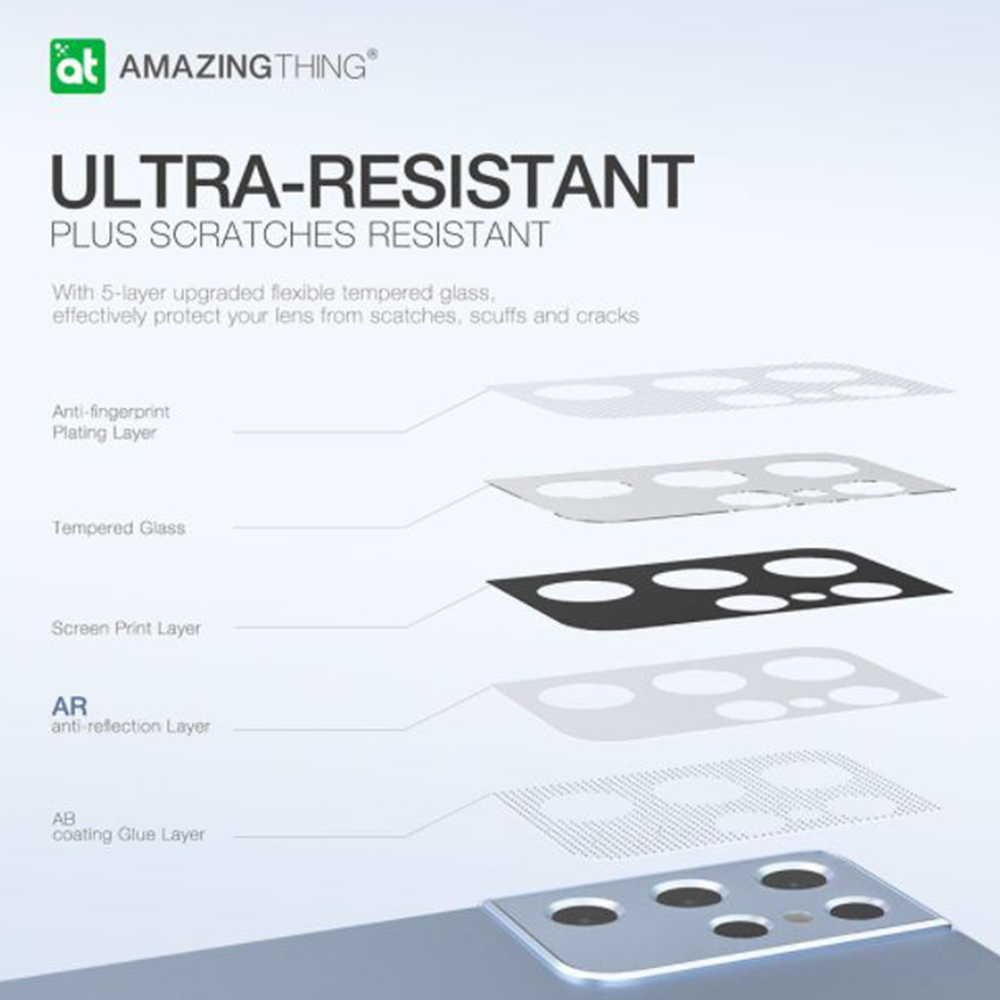 Camera Tempered Samsung Galaxy S21 Ultra Plus Amazingthing Lens Glass