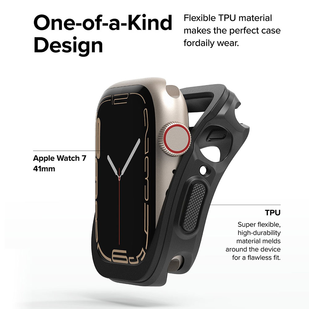 Case Apple Watch 9/8/7/SE 2 45/44/41/40mm Ringke Air Sport Soft Casing