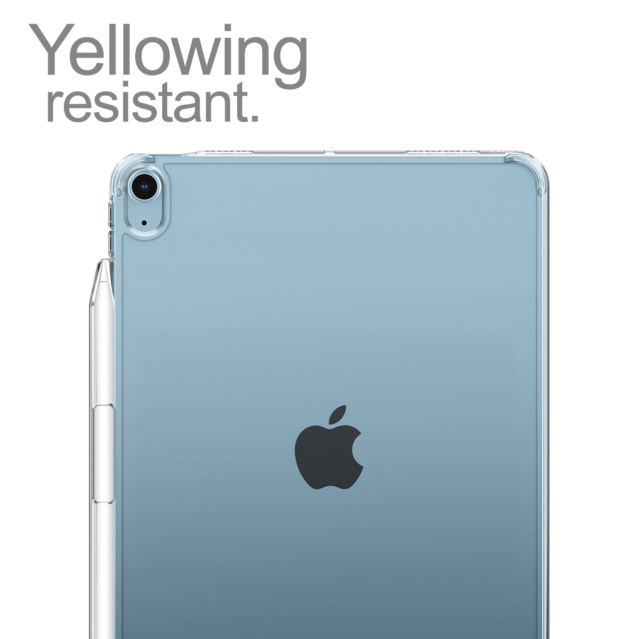 Case iPad Air 4/5 10.9 2022/2020 Spigen Air Skin Hybrid Clear PC Stand
