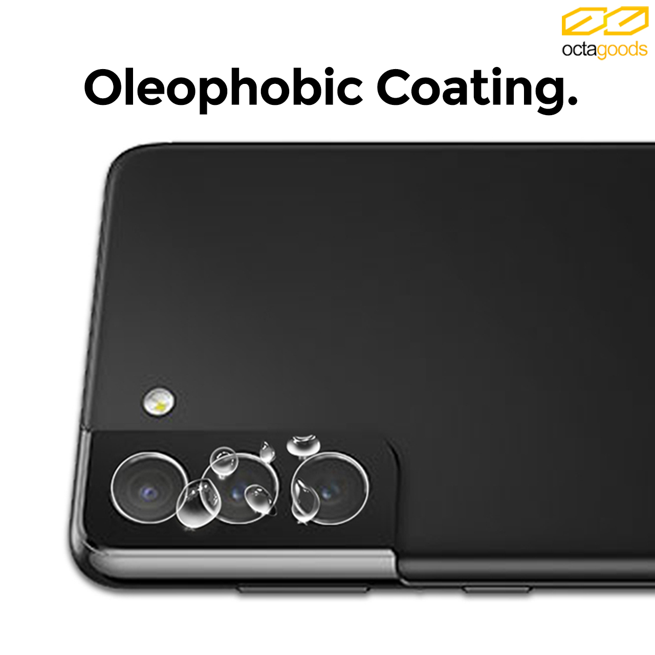 Camera Lens Tempered Glass Samsung Galaxy S21 FE 5G OctaGoods Clear