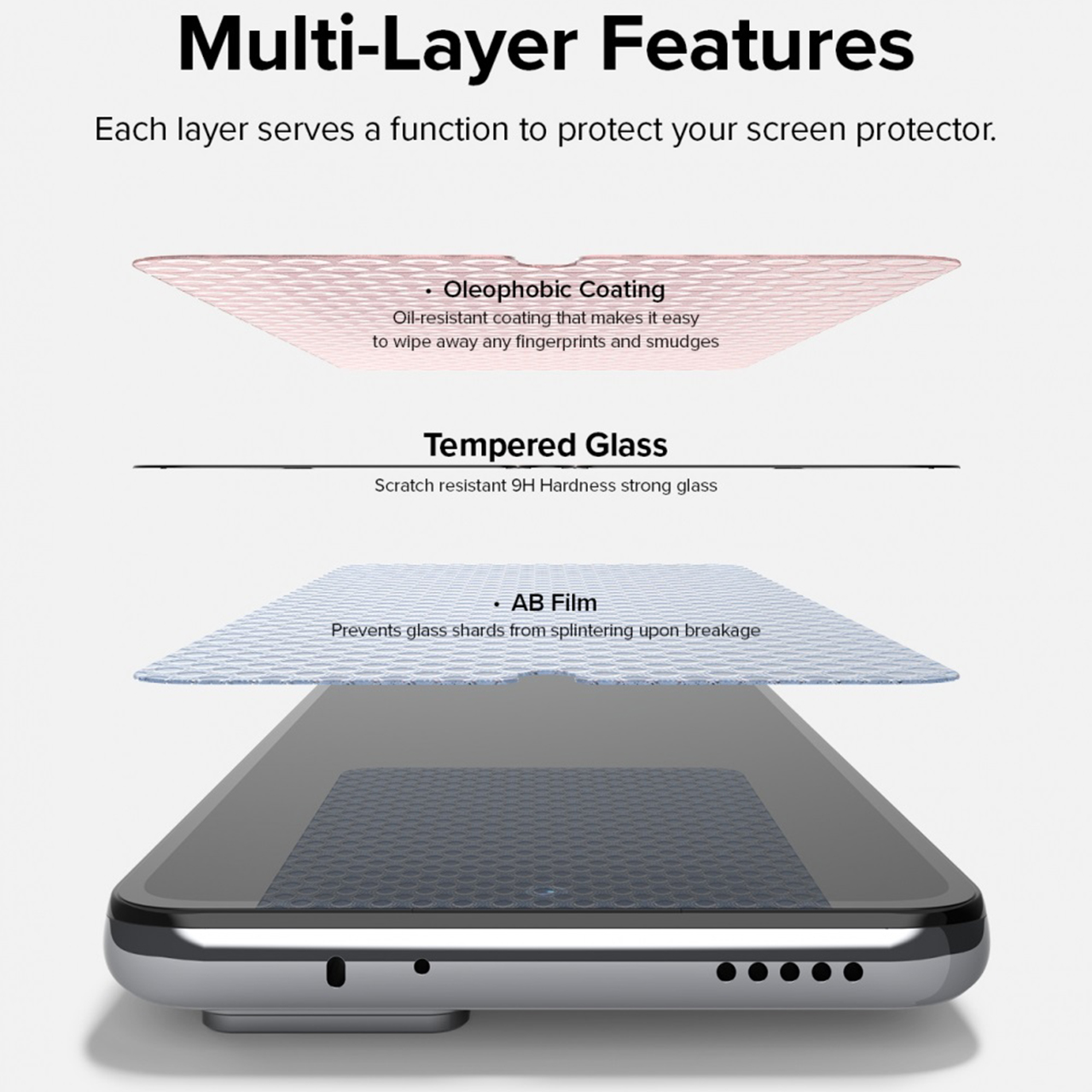 Tempered Glass Xiaomi 12T / Pro Ringke 2.5D 9H Anti Gores Clear Cover