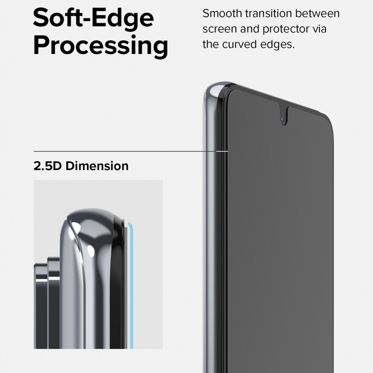 Tempered Glass Xiaomi 12T / Pro Ringke 2.5D 9H Anti Gores Clear Cover
