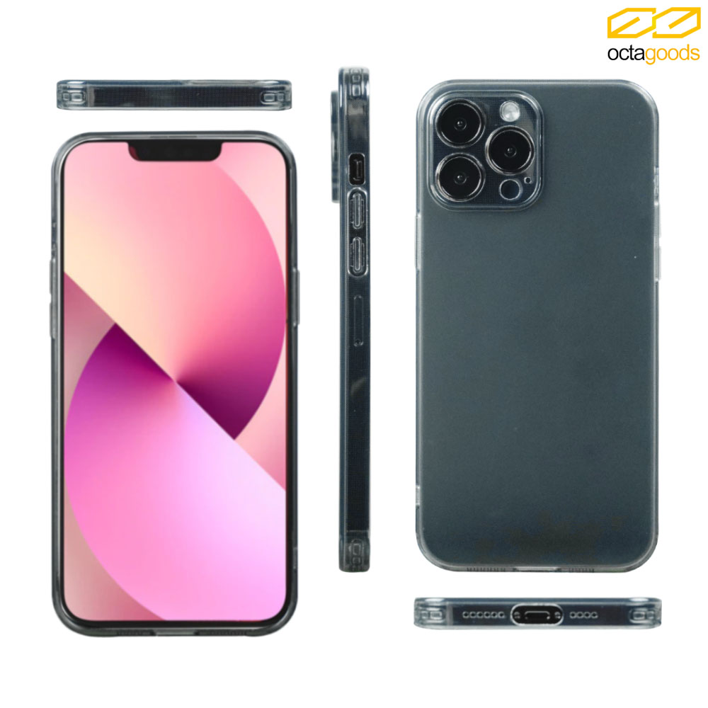 Case iPhone 13 Pro Max Mini Octagoods Dual Frosted Hybrid Casing