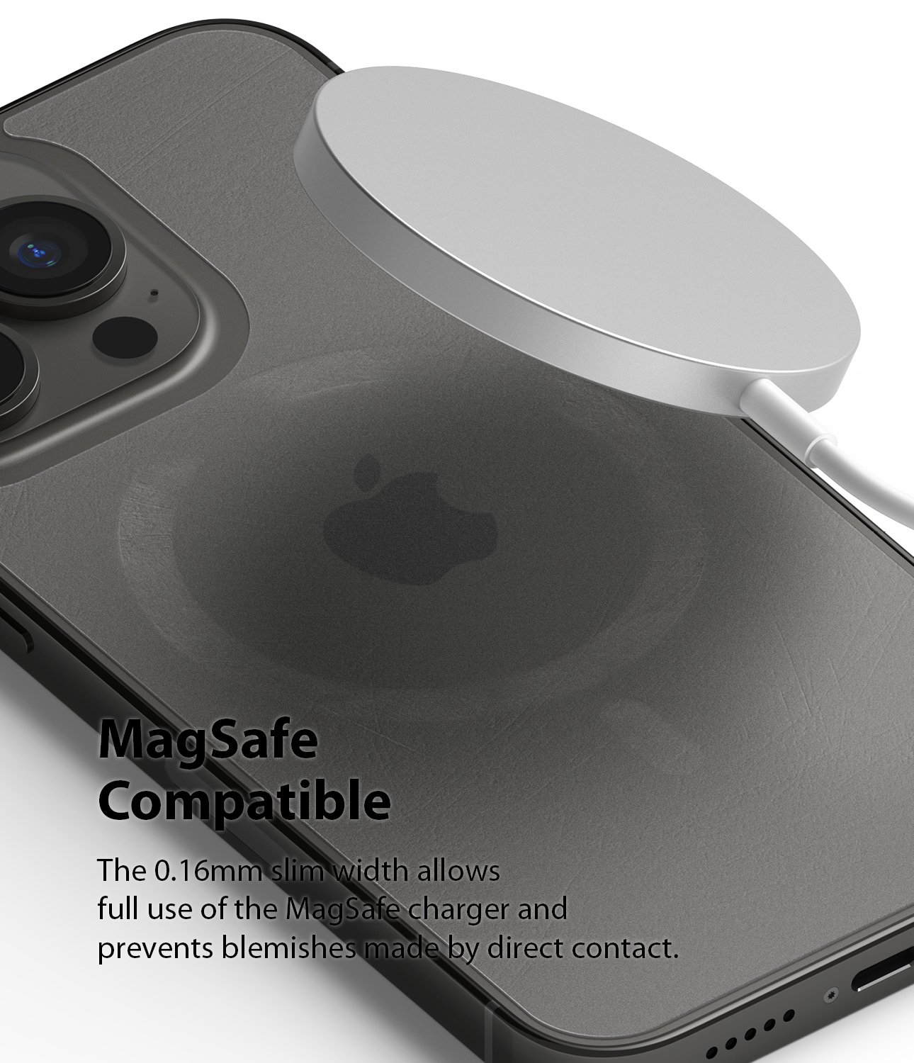 Skin Belakang iPhone 13 Pro Max Mini Ringke ID Back Protector Matte