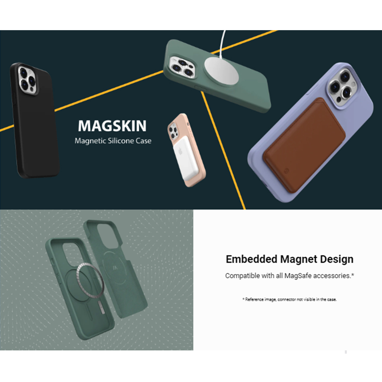 Case iPhone 13 Pro Max Mini SwitchEasy MagSkin Soft Magsafe TPU Casing
